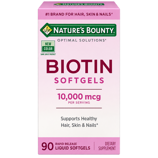 NATURE´S BOUNTY BIOTIN SOFTGELS