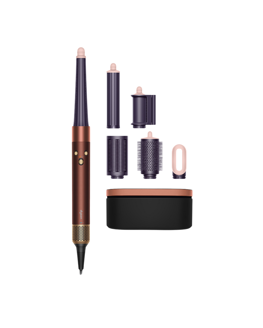 DYSON AIRWRAP I.D.™ MULTI-STYLER AND DRYER STRAIGHT+WAVY (PLUM AND COPPER)