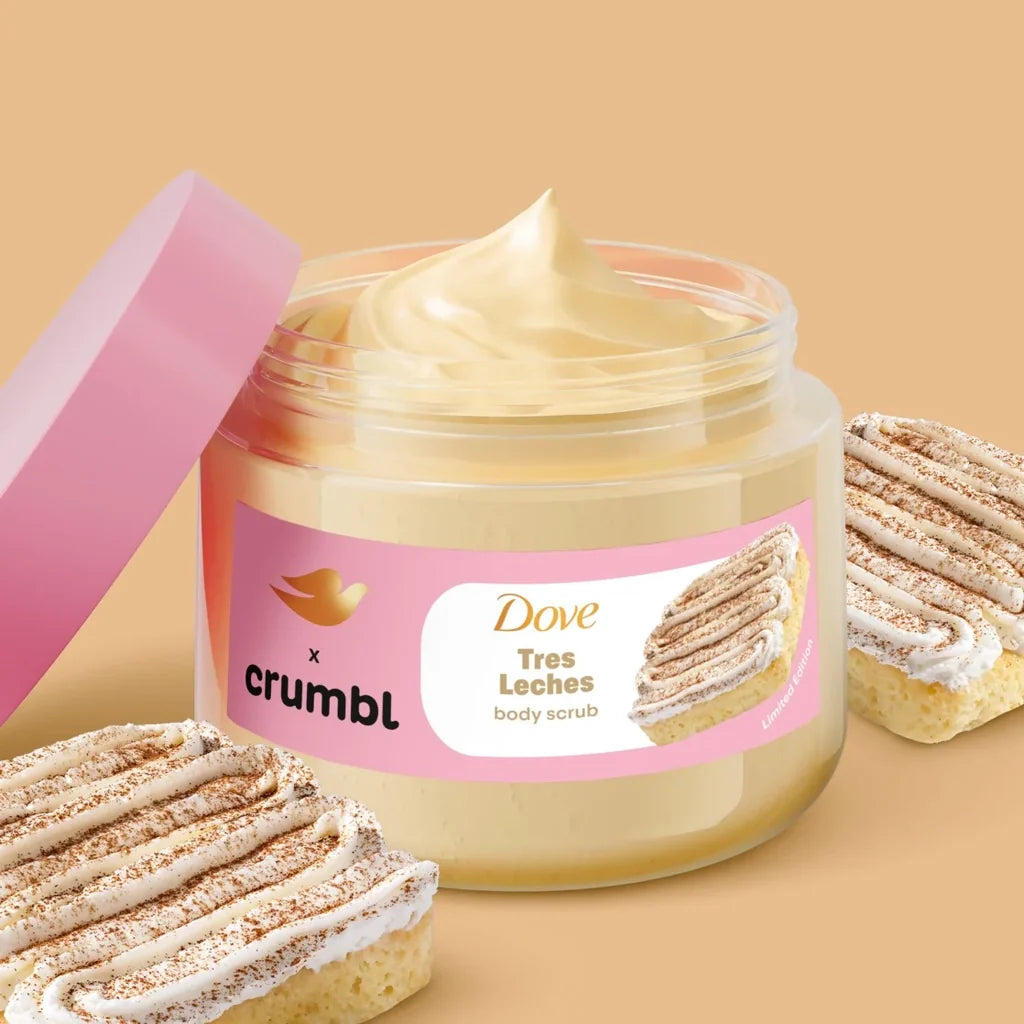 DOVE CRUMBL EXFOLIATING BODY SCRUB