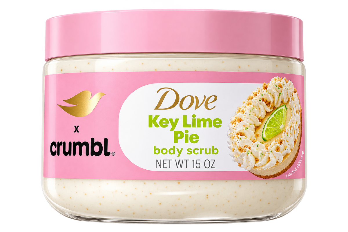 DOVE CRUMBL EXFOLIATING BODY SCRUB